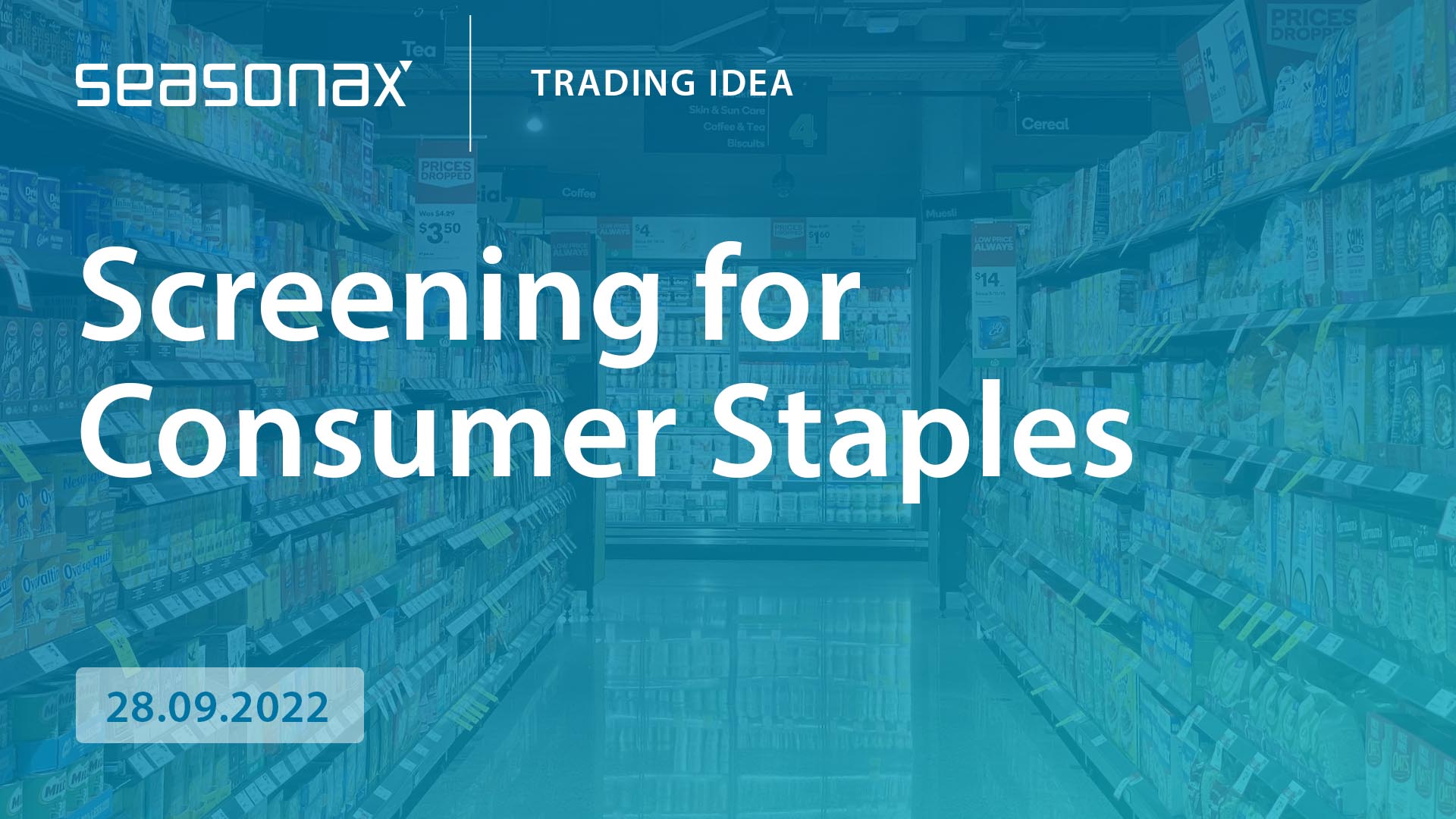 Screening for Consumer Staples! seasonax