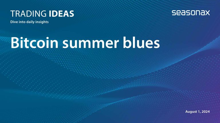 Bitcoin Summer Blues