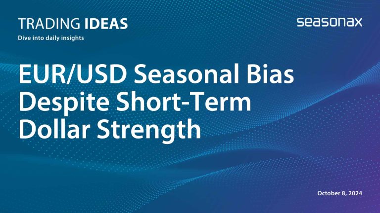 EUR/USD Seasonal Bias