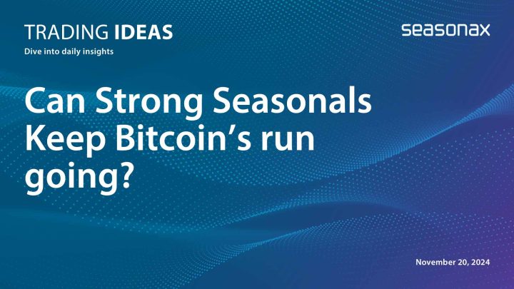 Can strong seasonals keep bitcoins run going?